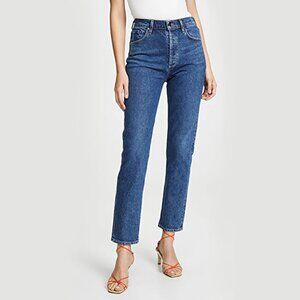 Goldsign Benefit High Rise Relaxed Straight Jeans